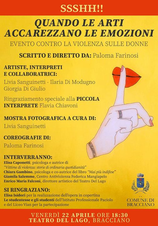 evento violenza donne quando le arti accarezzano le emozioni