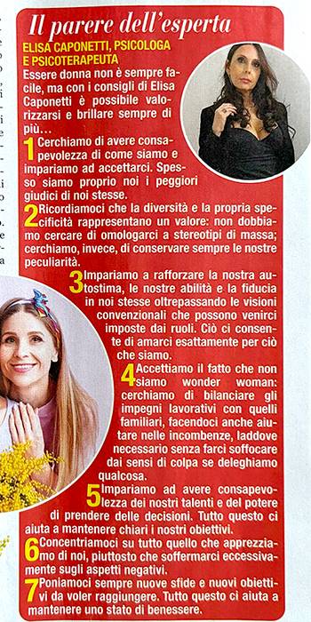 elisa caponetti come valorizzarsi