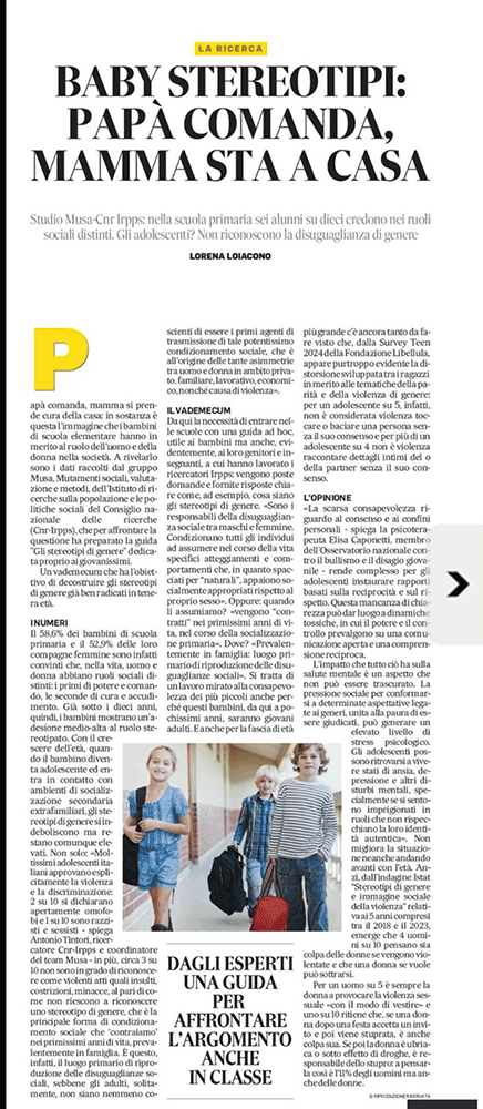 baby stereotipi papà comanda, mamma sta a casa